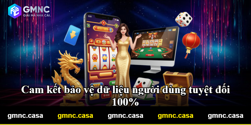 Cam kết bảo vệ dữ liệu người dùng tuyệt đối 100%