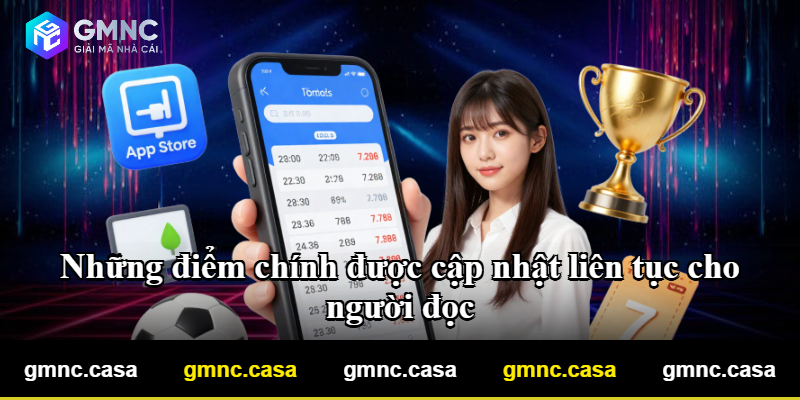Những điểm chính được cập nhật liên tục cho người đọc Những điểm chính được cập nhật liên tục cho người đọc